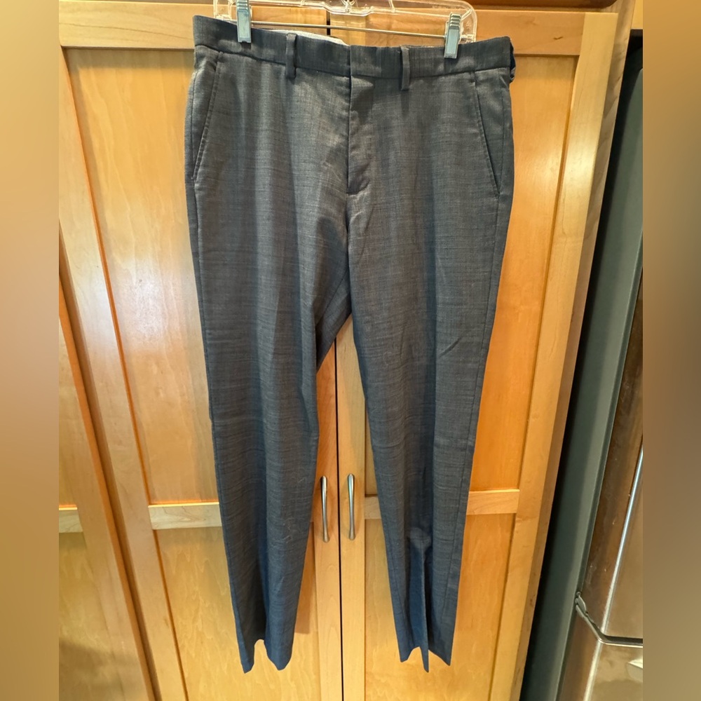 J. Crew Gray “Ludlow” wool Dress Pants sz w32 L34
